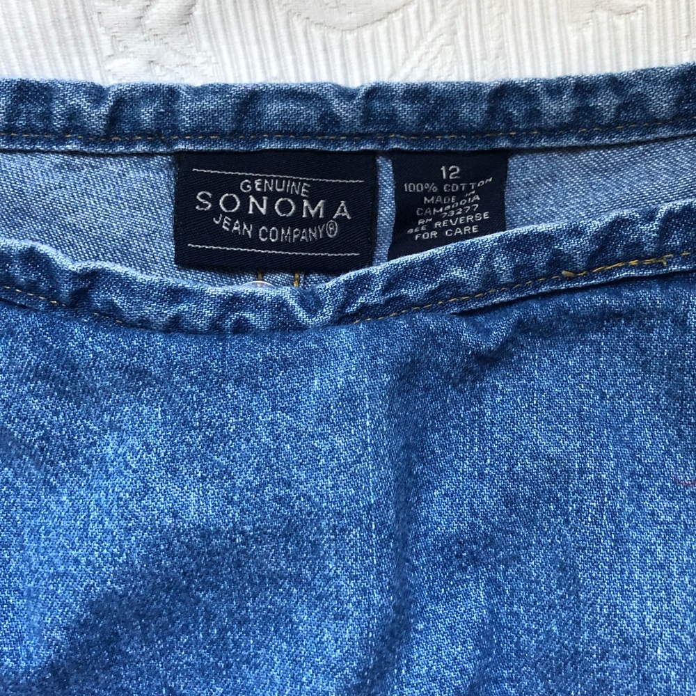 Vintage Sonoma Jean Skort - Picture 8 of 8
